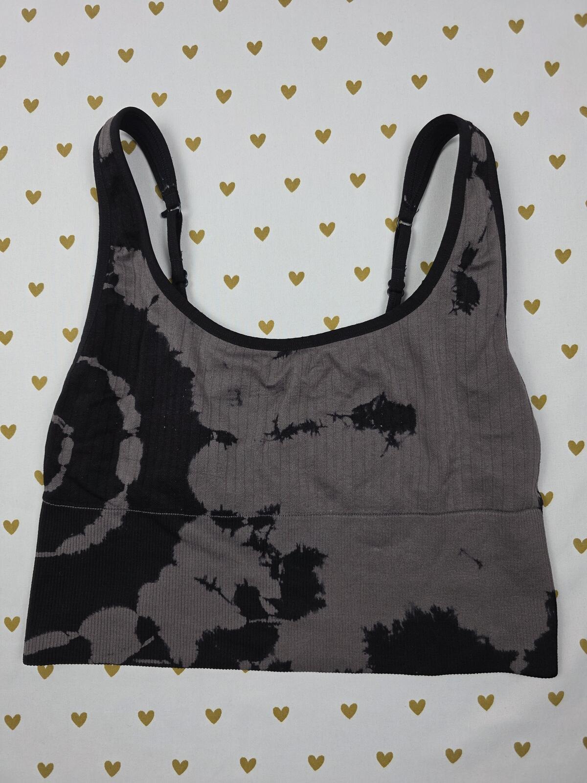 Victorias Secret Pink Active Tye dye Sports Bra Medium Bralette Bra Top Tank