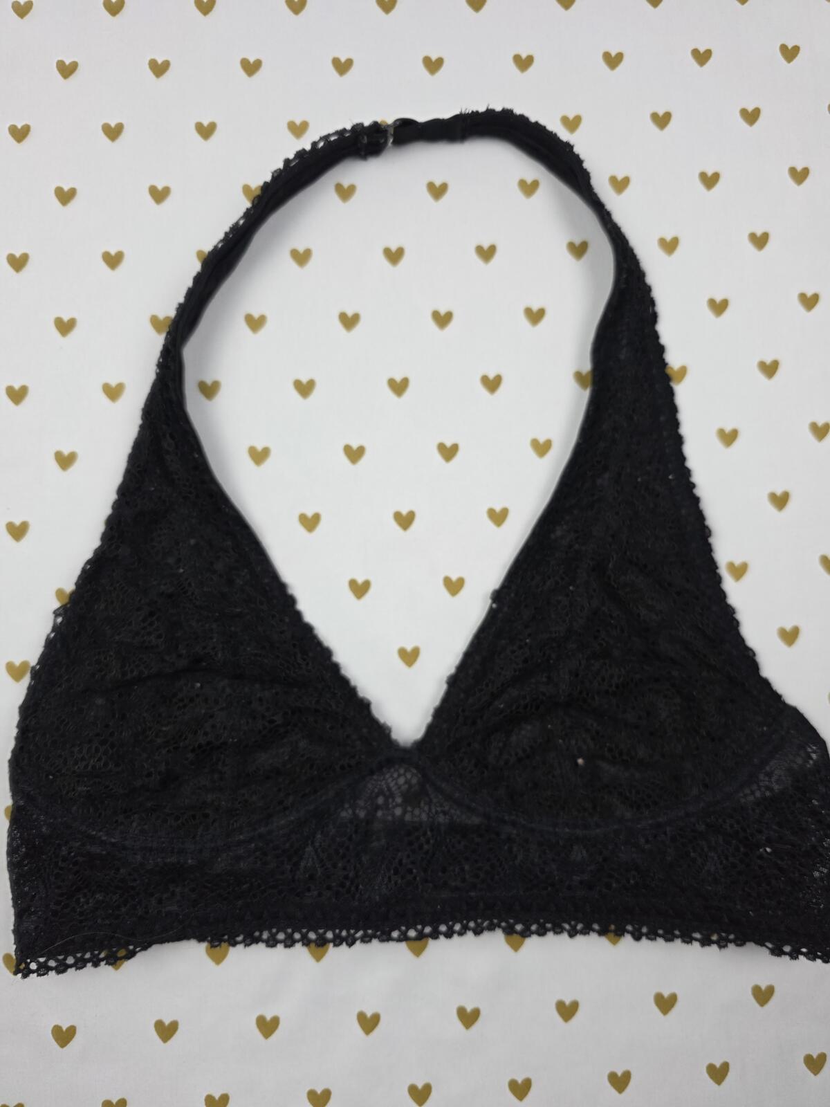 Victorias Secret Lace halter sexy Large Bralette Bra Top Tank