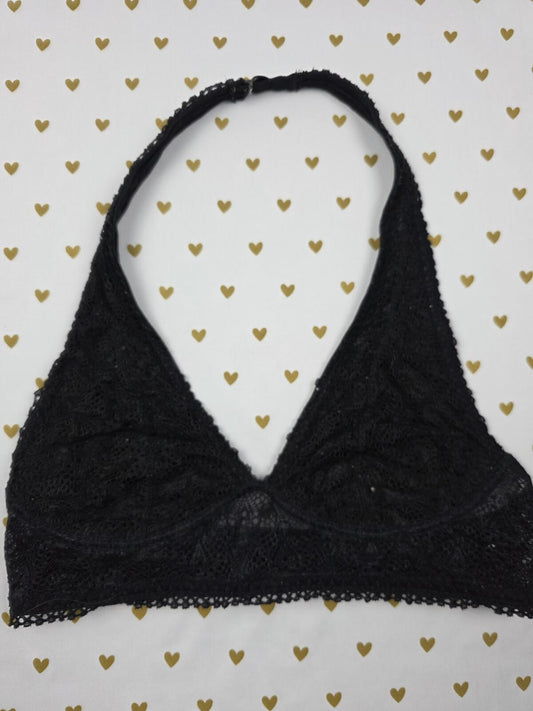 Victorias Secret Lace halter sexy Large Bralette Bra Top Tank