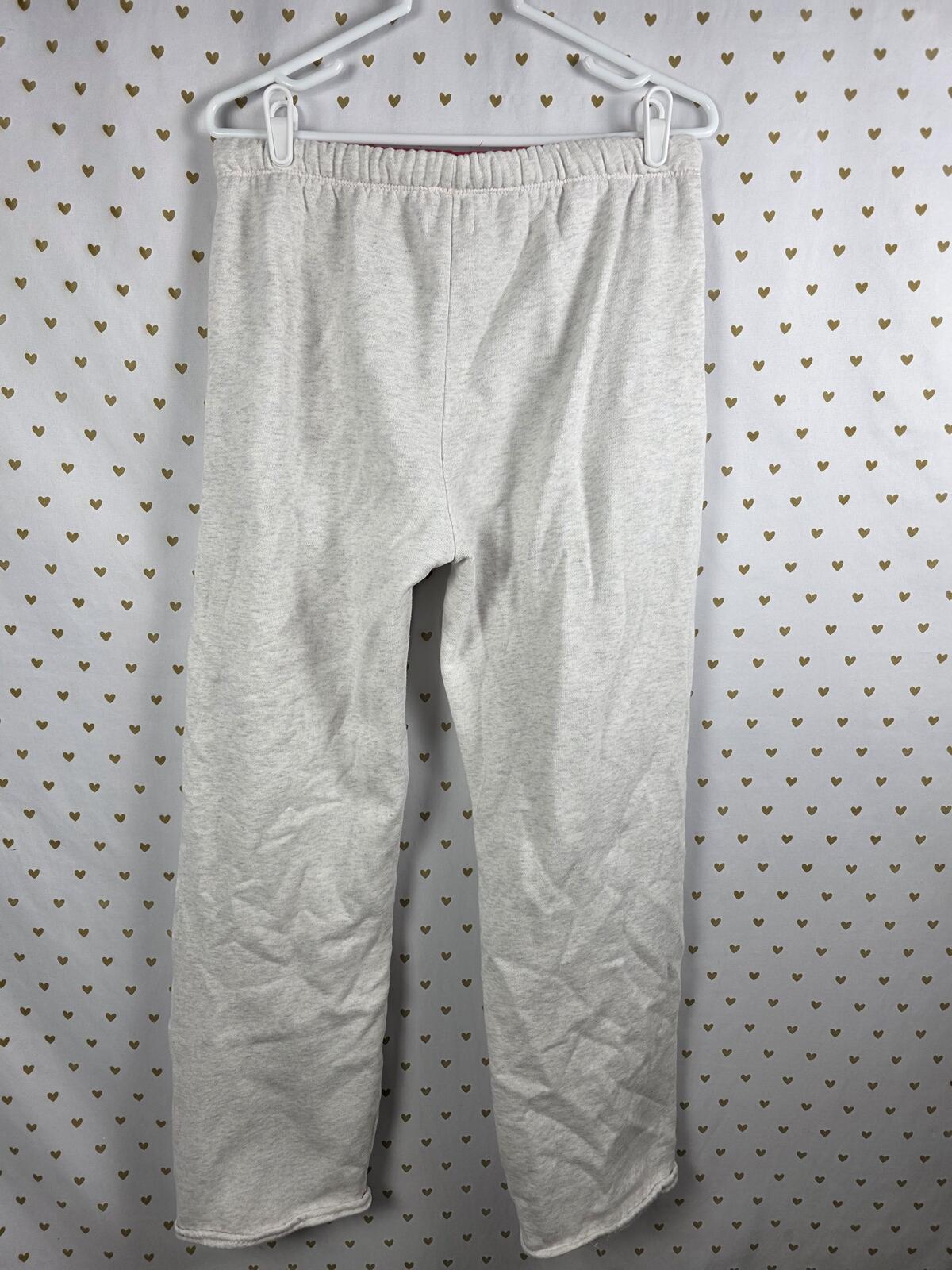 Victorias Secret PINK LOVESHACKFANCY Campus Sweatpants Large Joggers BLING