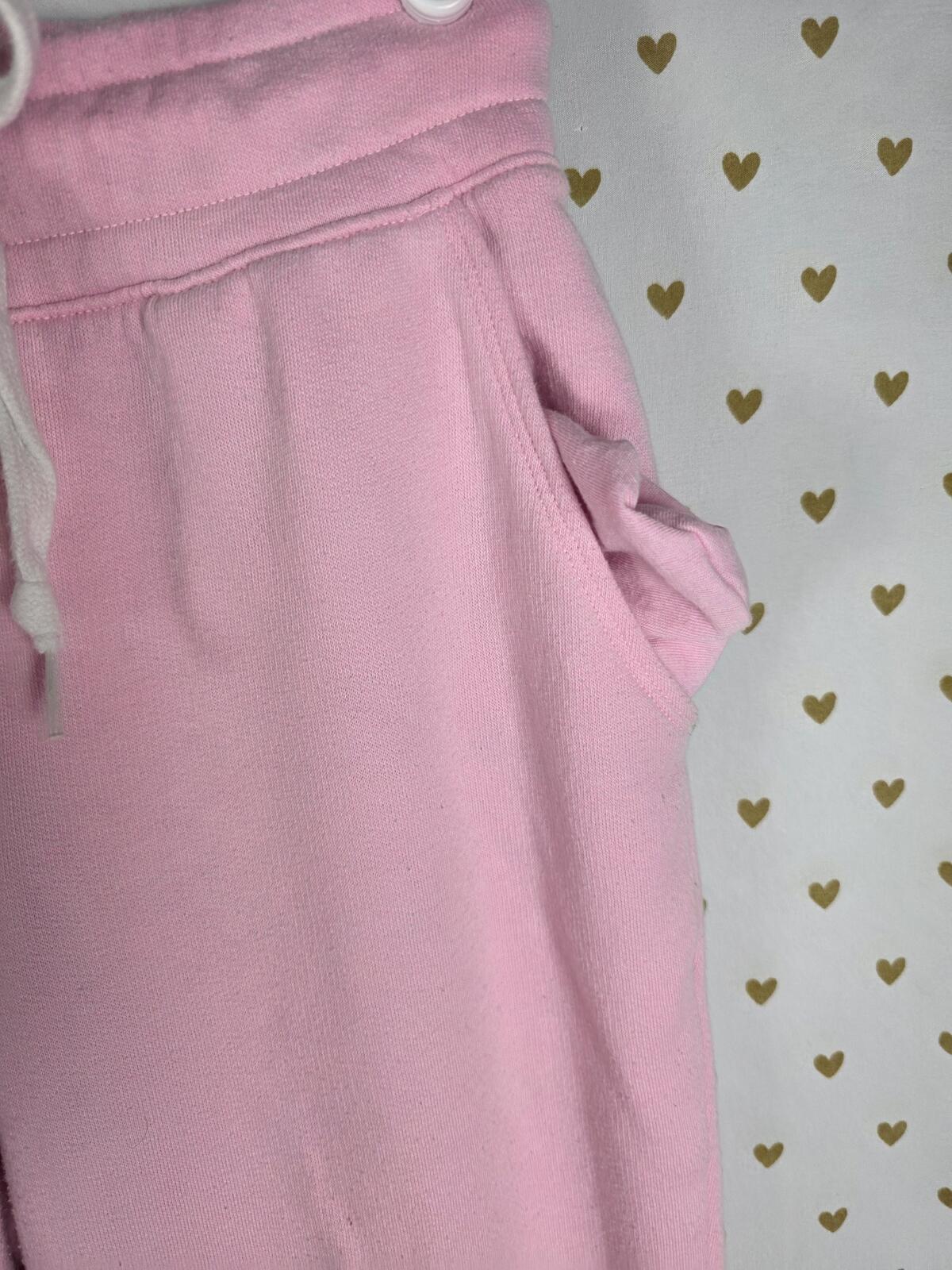 Victorias Secret Pink 2pc OUTFIT Set Hoodie Joggers Sweatpants XS