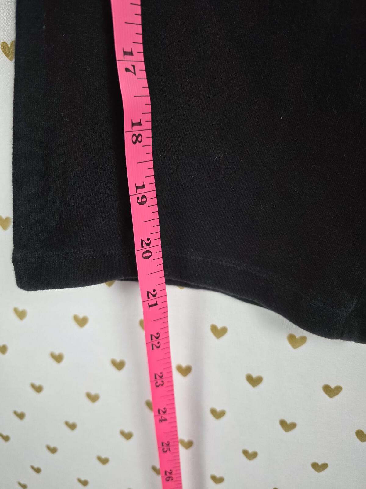 Victorias Secret PINK BLING STUDDED FOldover Yoga Pants Capri SMALL