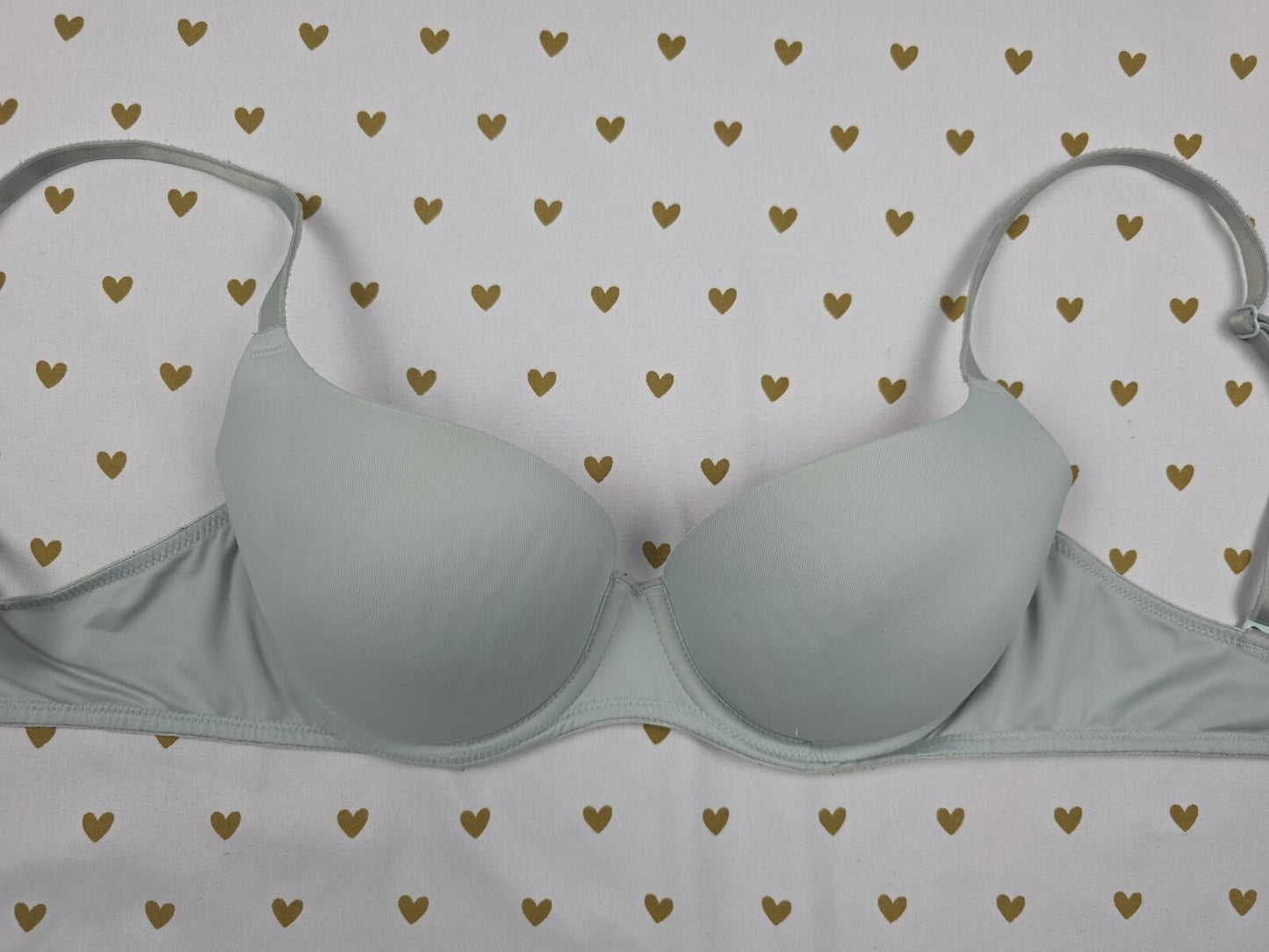 Victorias Secret PINK Wear Everywhere Lightly Lined Bra Mint 32C