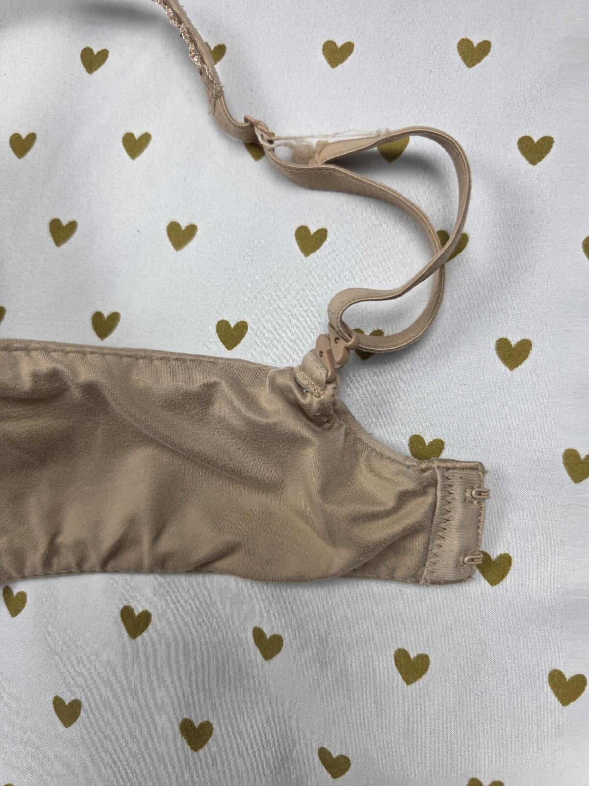 Victoria's Secret Beige Body By Victoria Lined Perfect Coverage bra 32DD