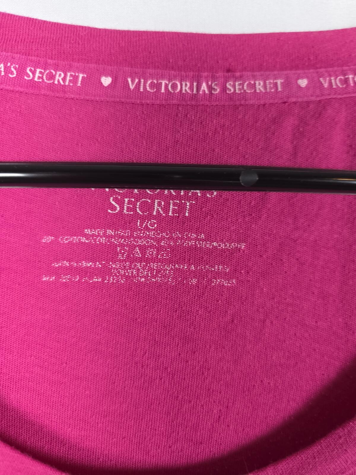 Victorias Secret BLING ANGEL Nightgown Sleep Dress Long Sleeve Pajama PJ large
