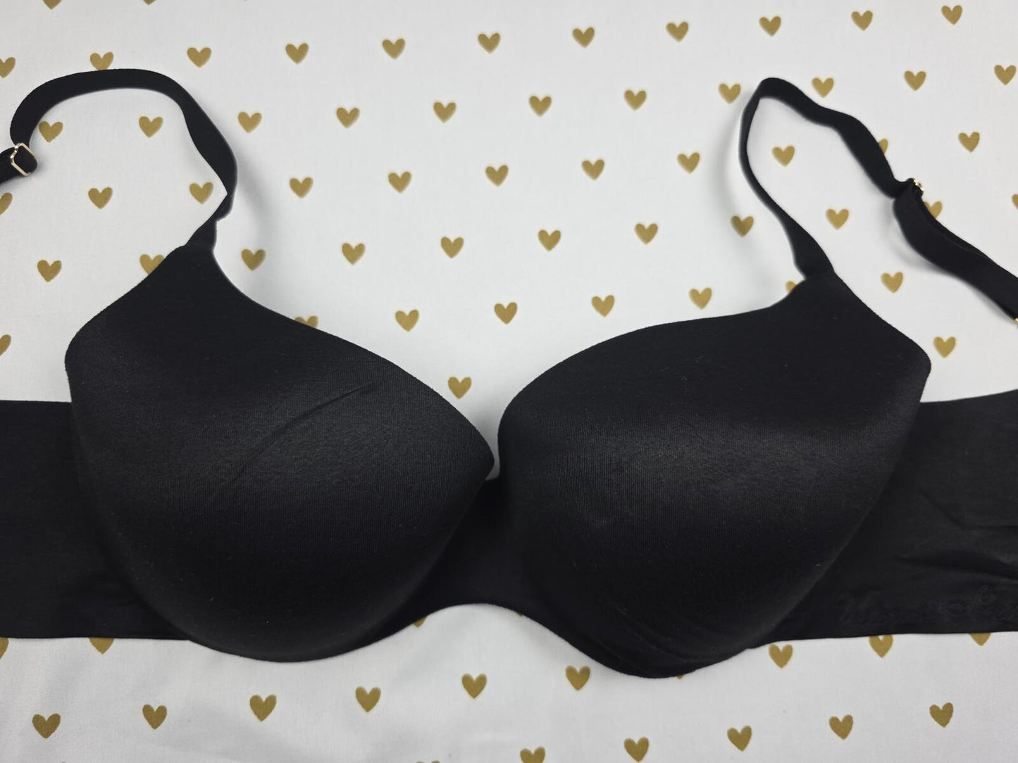 Victorias Secret Black INCREDIBLE Stretchy Bra 32DD