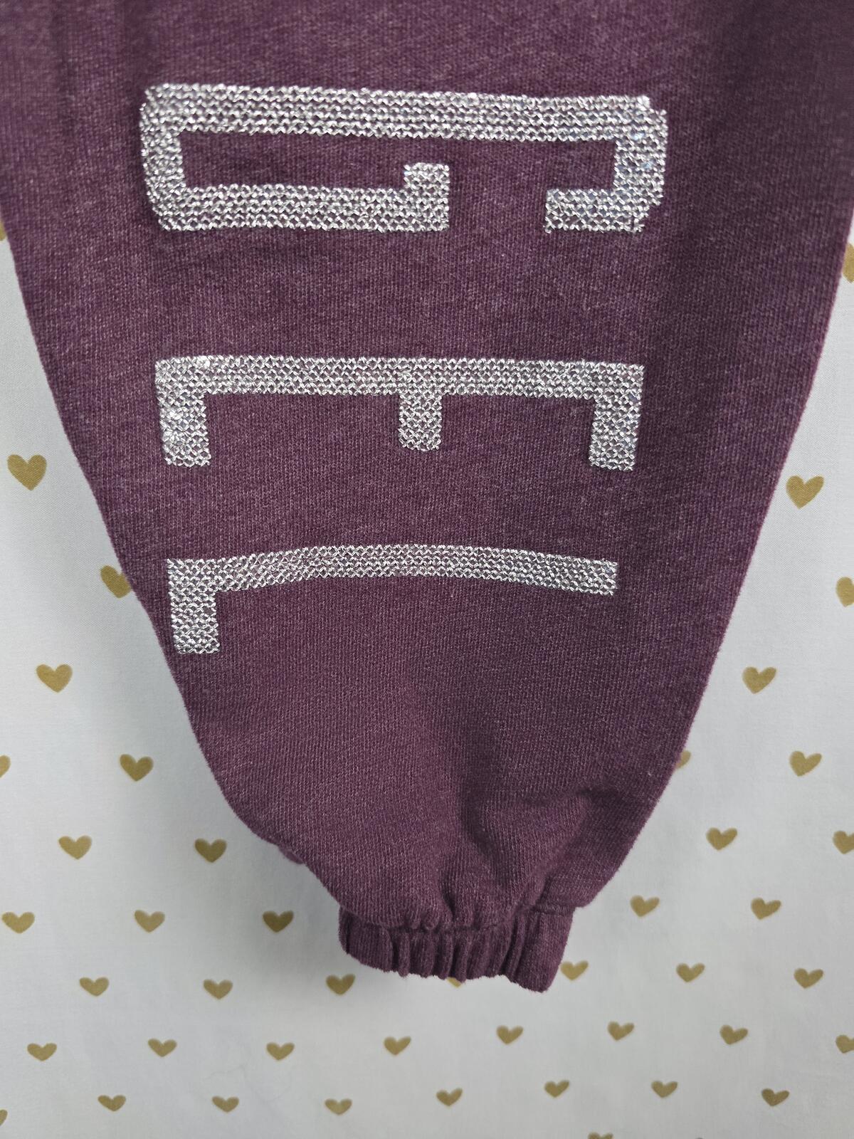 Victorias Secret ANGEL Bling Sequined Logo Tapered Joggers Sweatpants Sweats XS