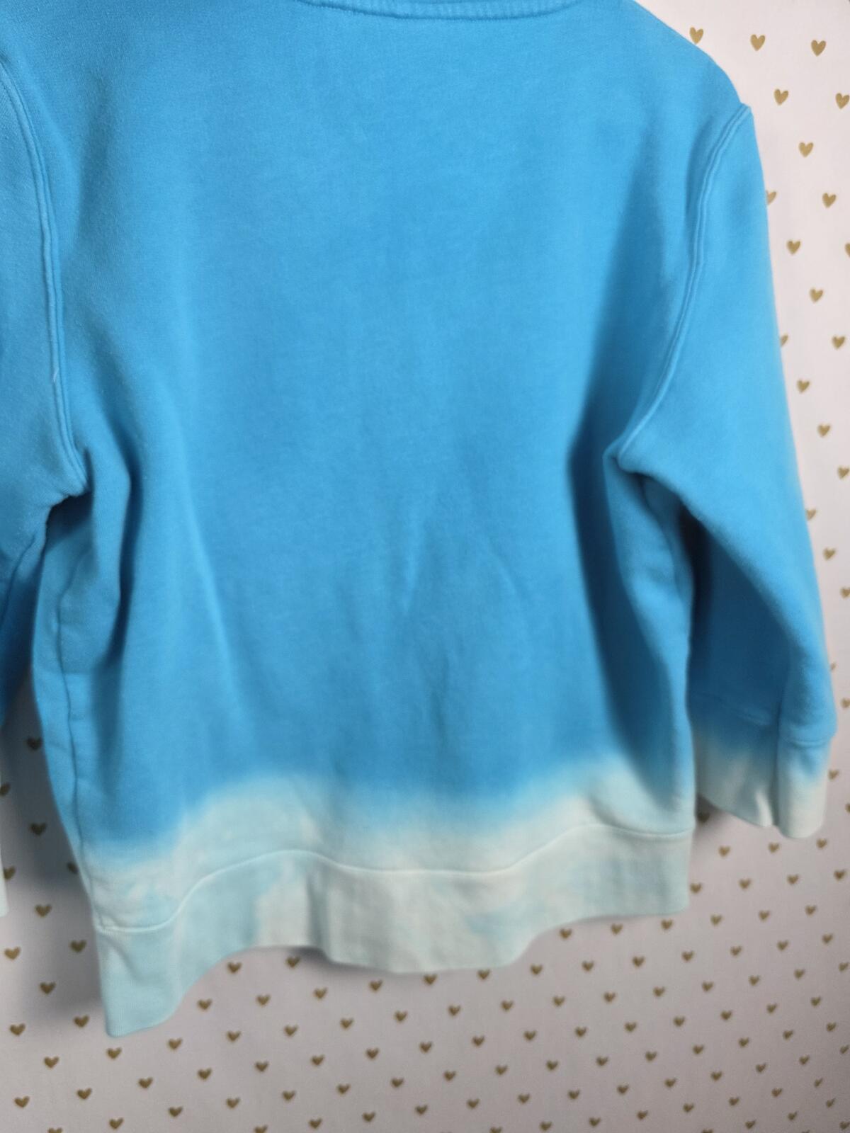 Victorias Secret Pink VINTAGE y2k Quarter Sleeve Gradient 86 Hoodie Jacket LARGE