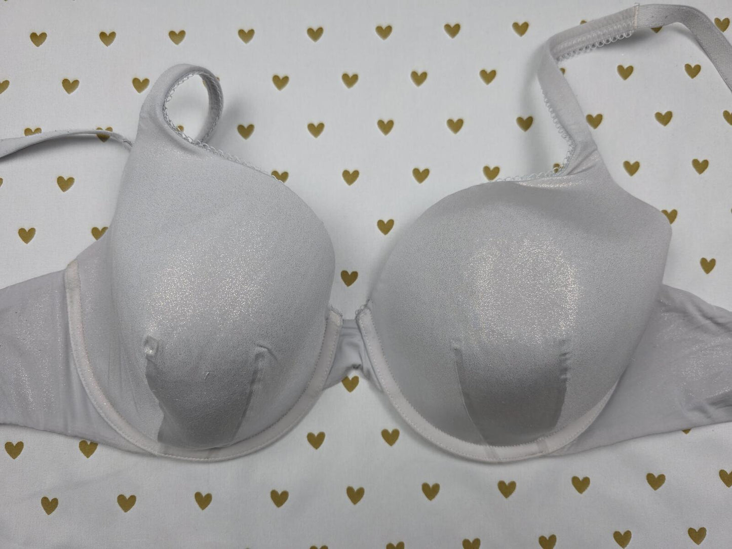 Victoria's Secret BODY BY VICTORIA Grey Lined Perfect Coverage Bra 38C