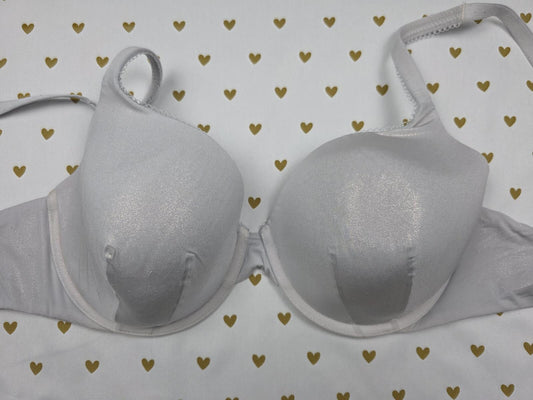 Victoria's Secret BODY BY VICTORIA Grey Lined Perfect Coverage Bra 38C