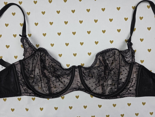 Victorias Secret DREAM ANGELS Unlined Balconette Bra 32DDD Strappy