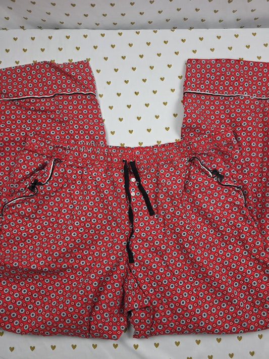 Victorias Secret Soft Regular XL red Sleep Pants Pajama Bottoms PJ