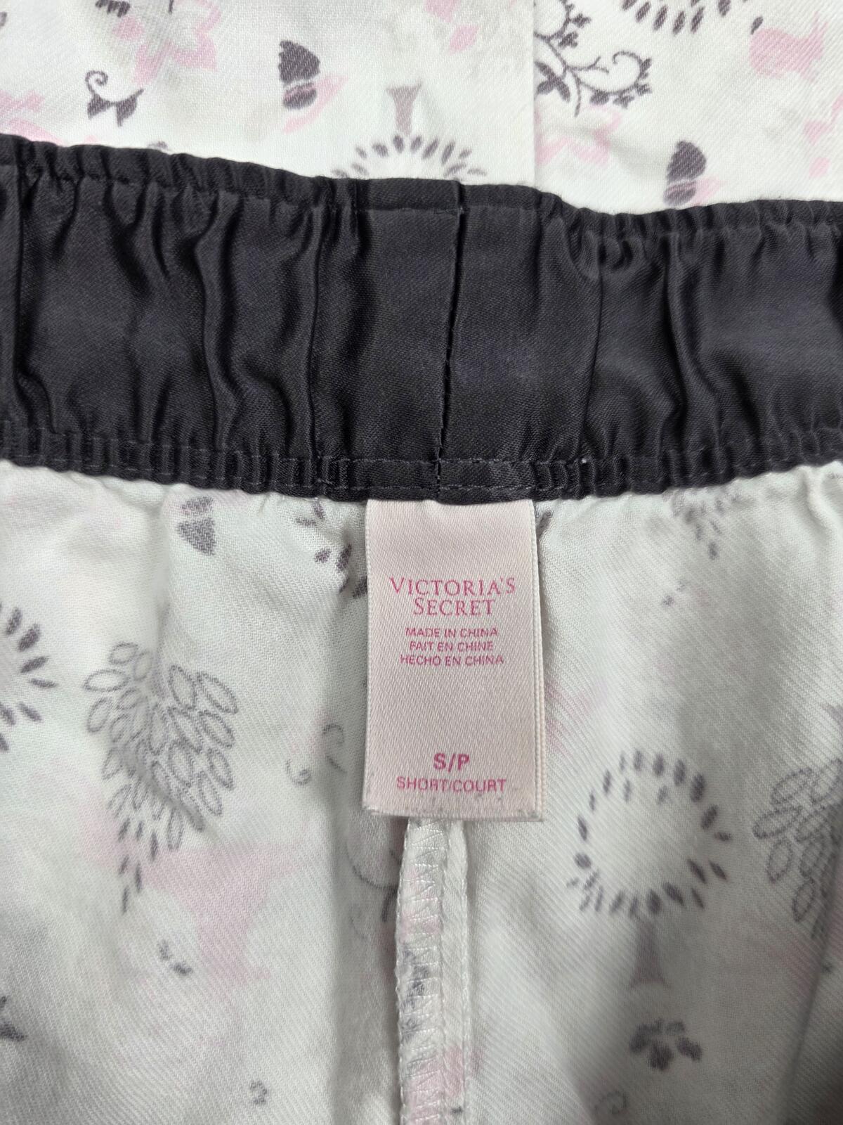 Victorias Secret Pajama Sleep Pants DEER PJ Bottoms Soft Comfy  Small Pockets
