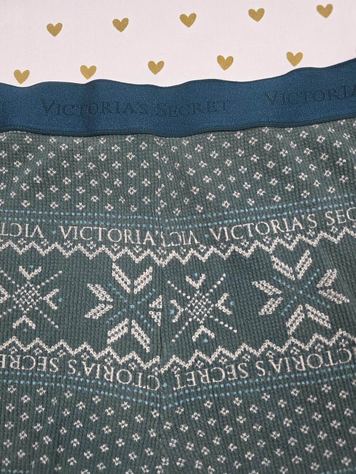 Victorias Secret Waffle Knit medium Sleep Shorts Boxers Pajama Bottoms