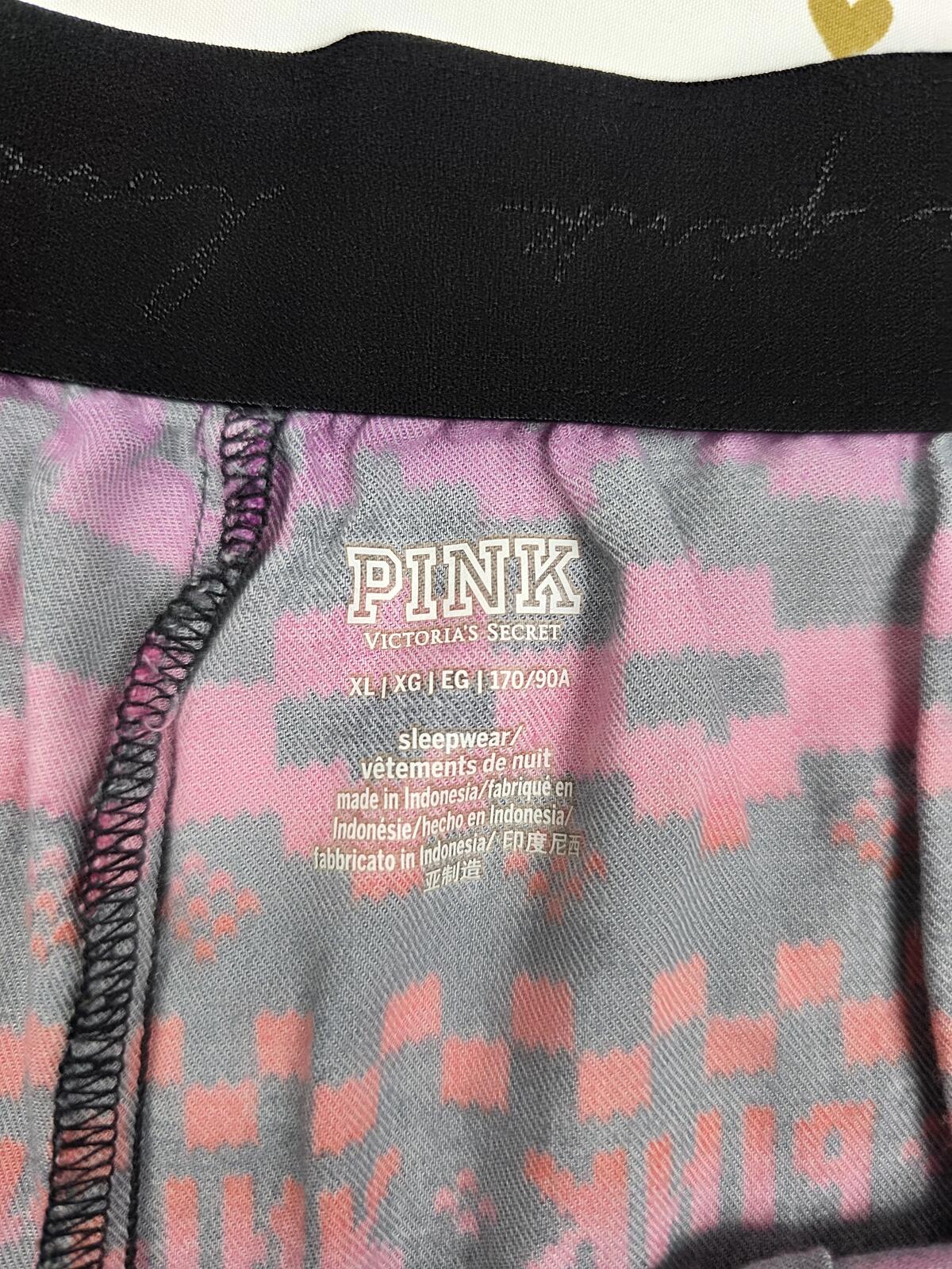Victorias Secret PINK Rainbow XL  Sleep Shorts Boxers Pajama Bottoms