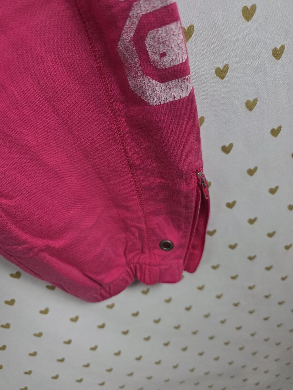 Victorias Secret PINK Vintage Y2k Tapered ZIp Ankle Sweats Sweatpants Joggers M