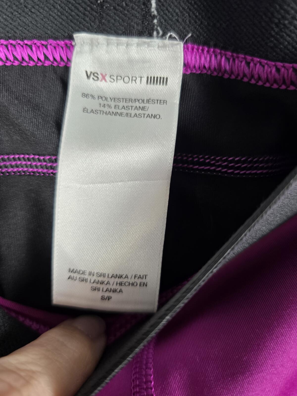 Victorias Secret VSX Sport Running Athletic Shorts SMALL purple Compression