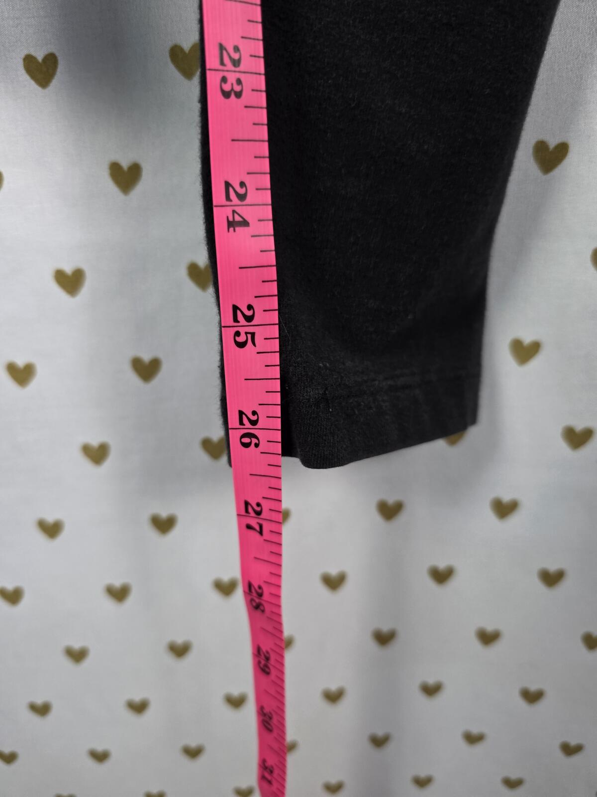 Victorias Secret PINK LEOPARD CHEETAH Bling FOLDOVER Yoga Pants SMALL Ankle