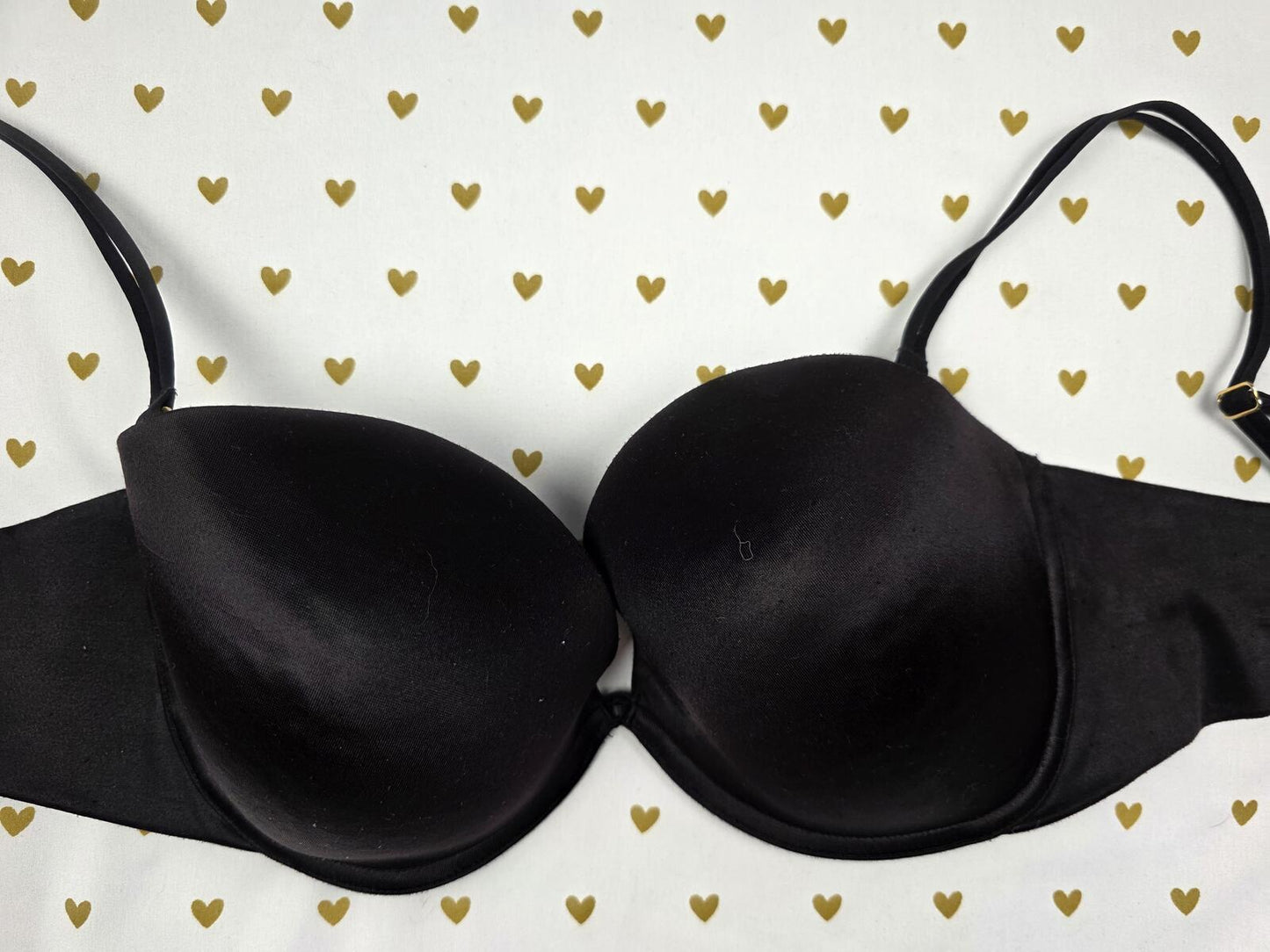 Victorias Secret Bnlack Very Sexy Strapless Multiway Bra 36D