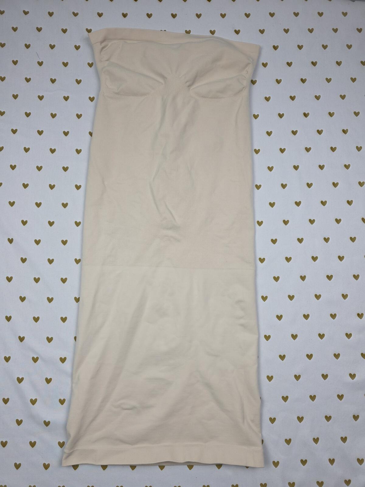 Victorias Secret Vintage Beige Long Shaper Girdle Shapewear LARGE