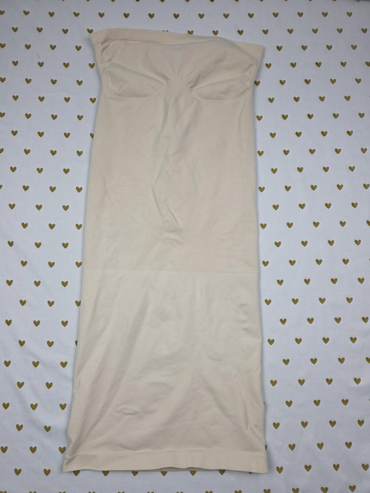 Victorias Secret Vintage Beige Long Shaper Girdle Shapewear LARGE