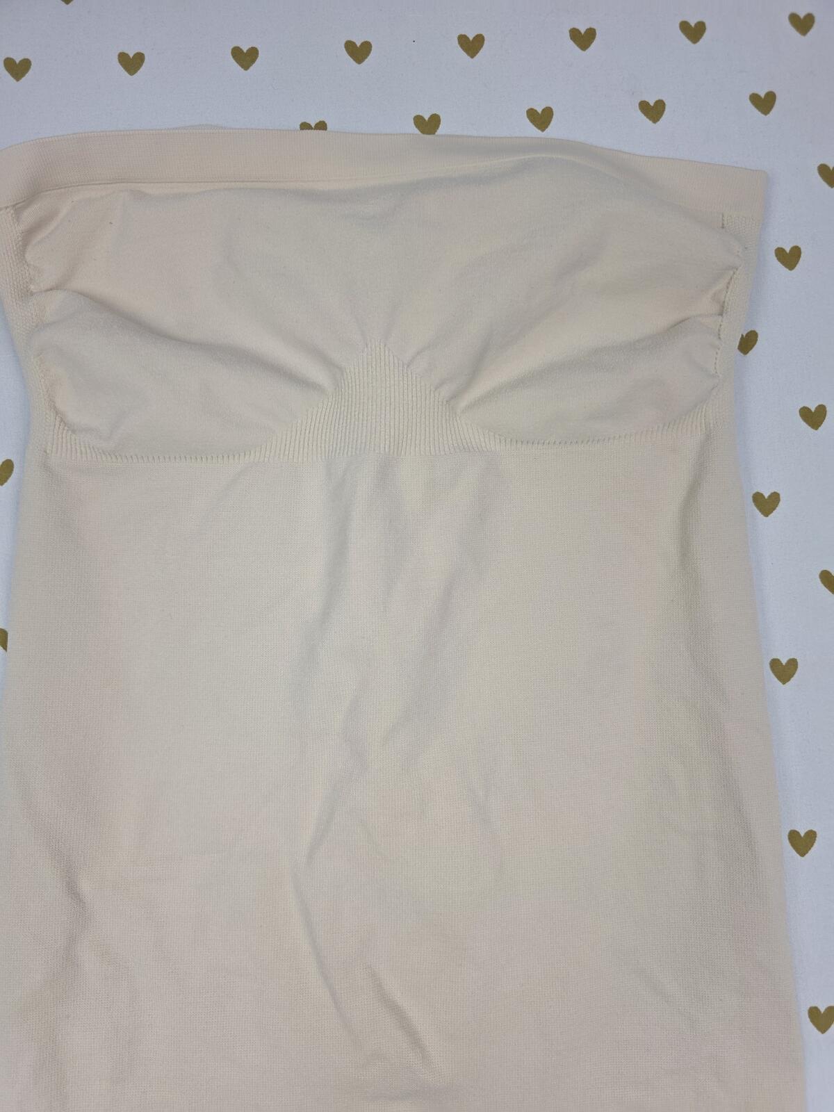 Victorias Secret Vintage Beige Long Shaper Girdle Shapewear LARGE