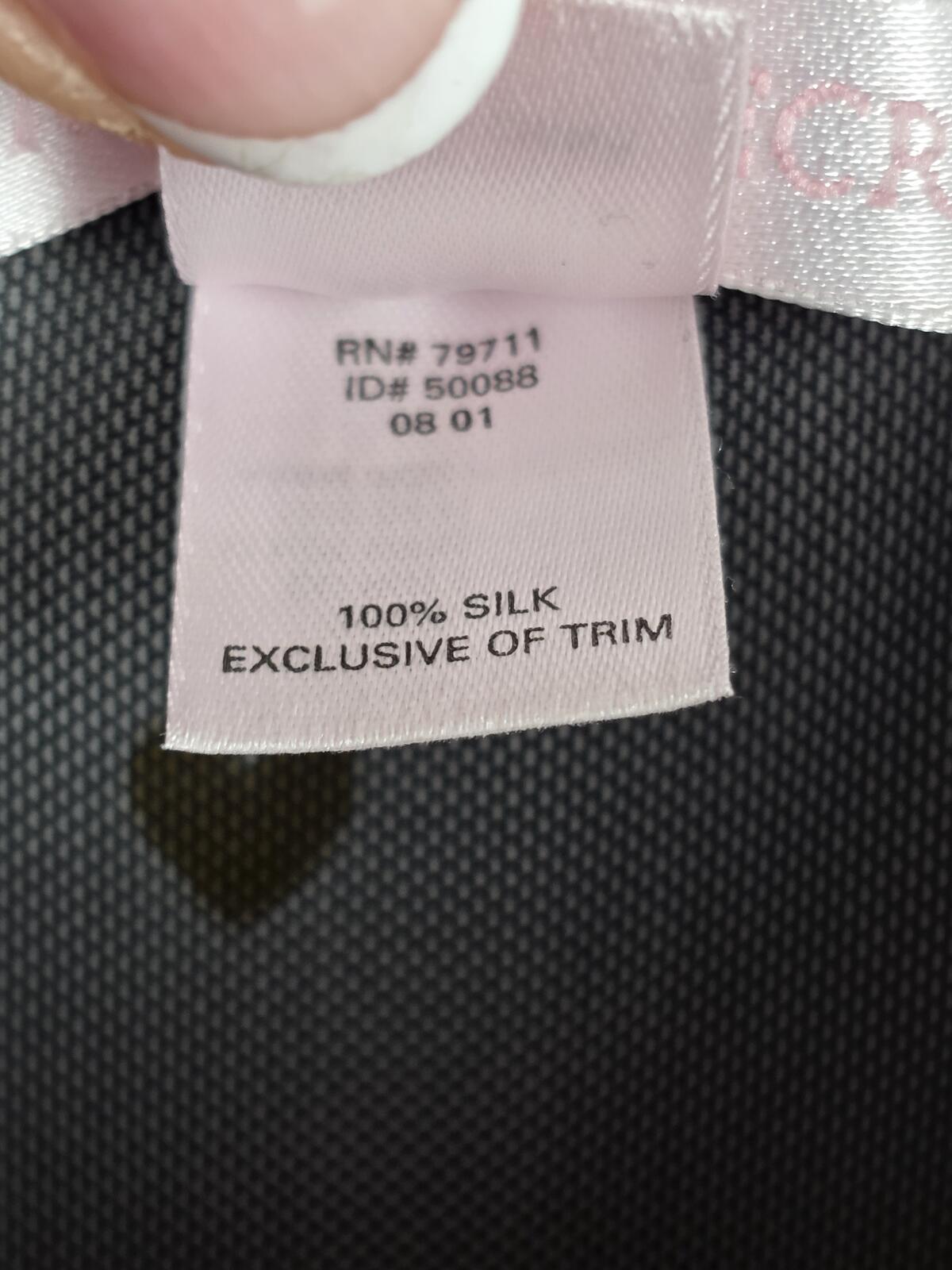 Victorias Secret Pink SILK Underwire Maxi Rare Slip Dress Nightie Vintage 01 M