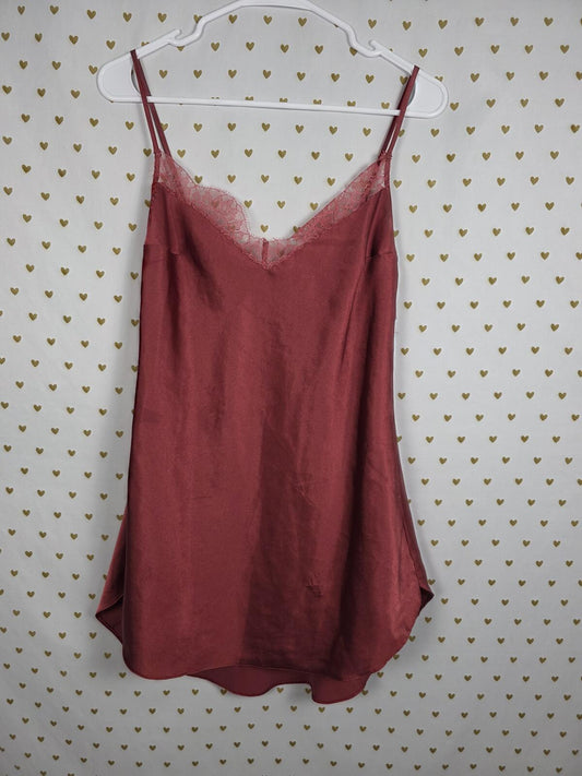 Victorias Secret Sexy Satin Slip Dress Nightie Lingerie Sleep SMALL