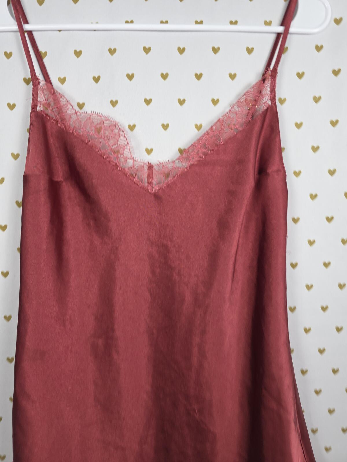 Victorias Secret Sexy Satin Slip Dress Nightie Lingerie Sleep SMALL