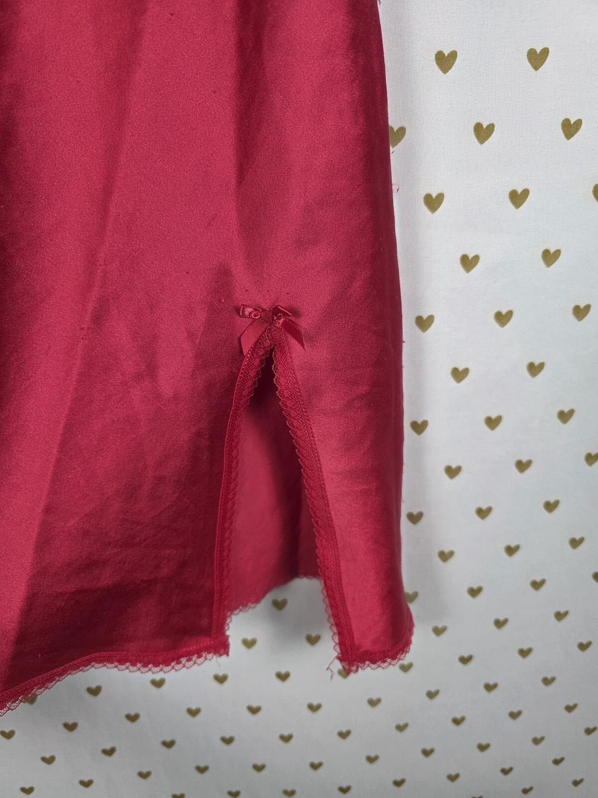 Victorias Secret  ANGELS Vintage satin Slip Dress Nightie Lingerie XS Y2k