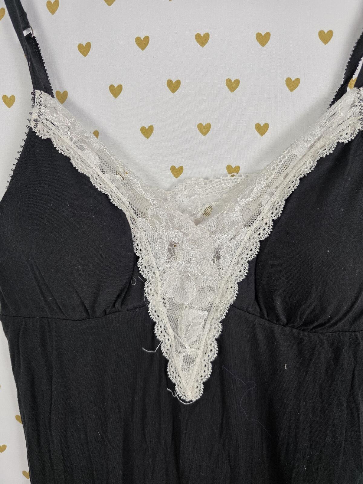Victorias Secret Super Soft Small Black Nightie Sleep Dress Pajama