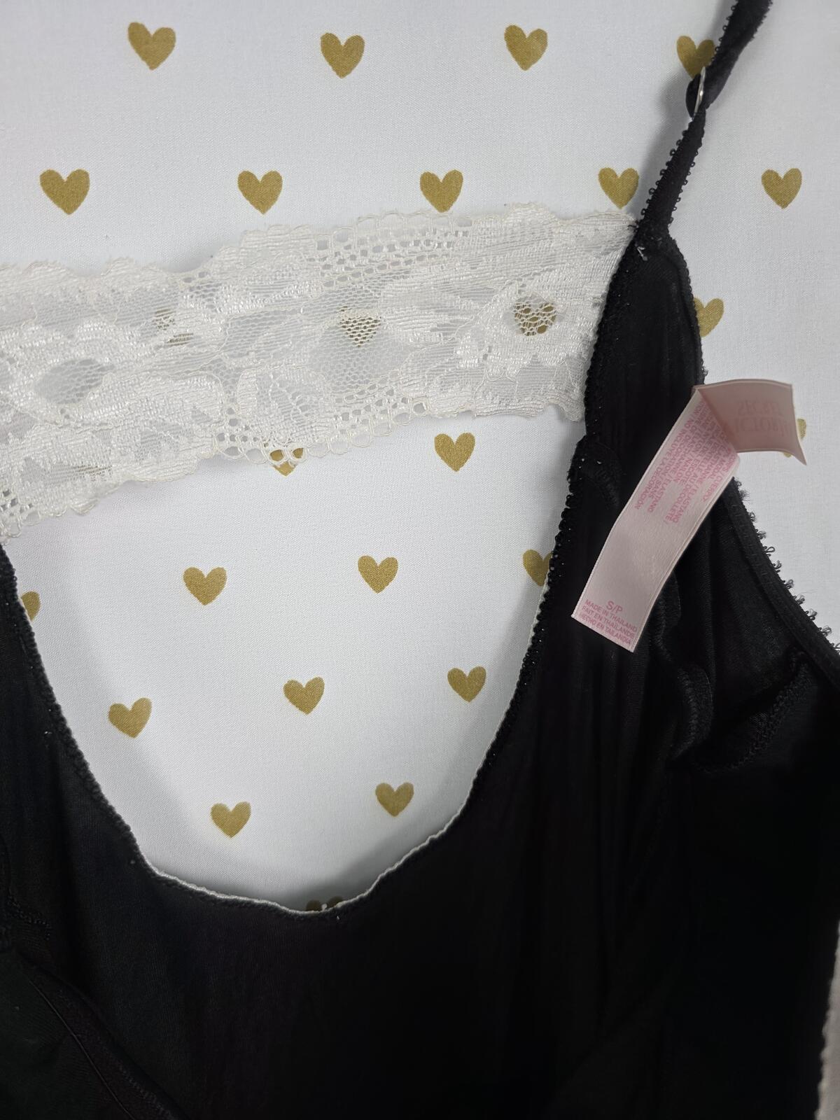 Victorias Secret Super Soft Small Black Nightie Sleep Dress Pajama