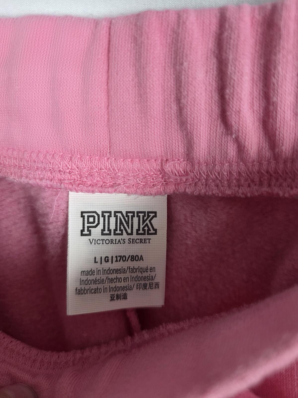 Victorias Secret PINK Large Pocket Joggers Sweatpants Sweats Tapered
