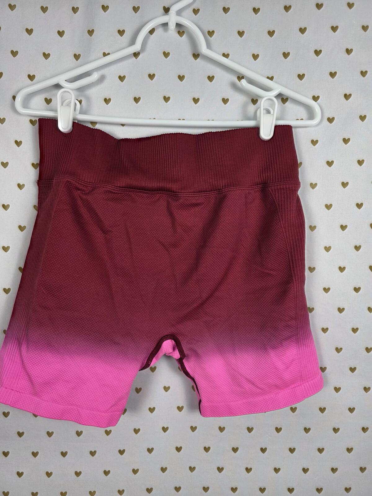 Victorias Secret PINK Gradient Textured Bike Shorts Active XL