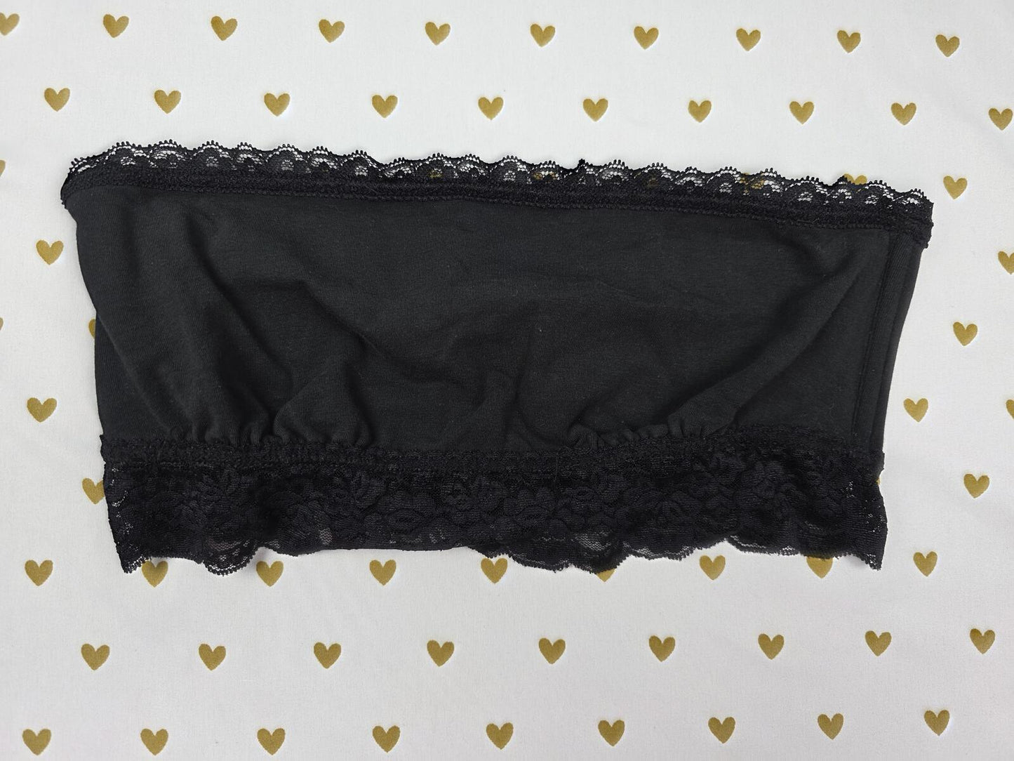 Victorias Secret Pink Vintage Bandeau MEDIUM Y2k Bralette Bra Top Tank