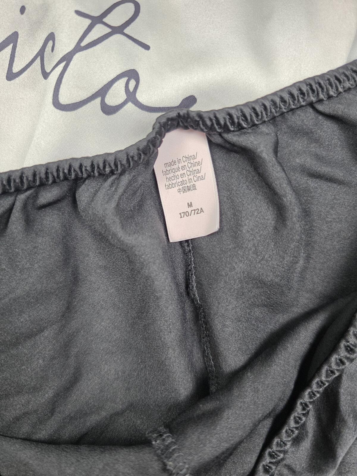 Victorias secret Satin Sleep Set Tank Top Shorts Pajama 2pc  MEDIUM