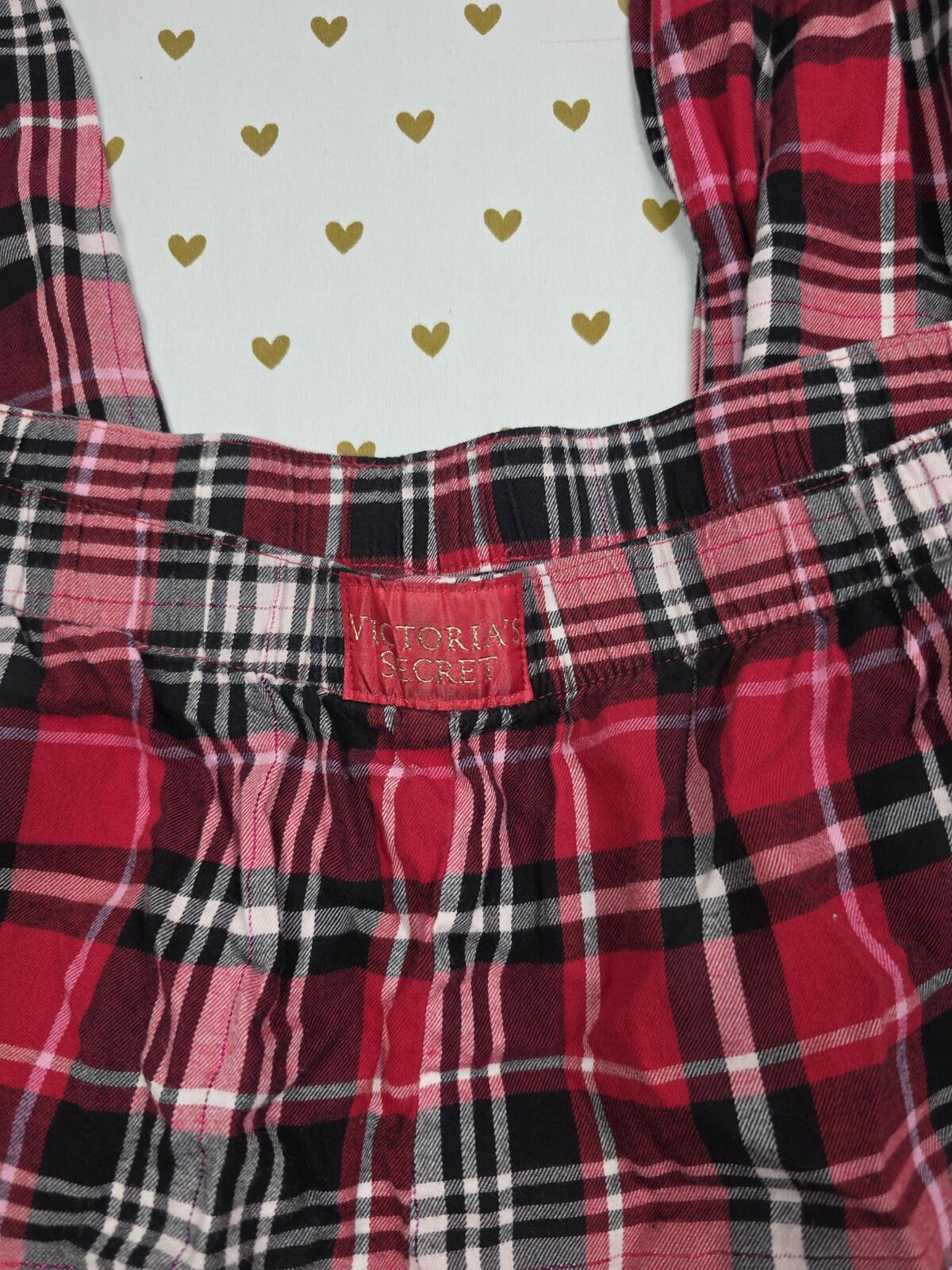 Victorias Secret Red Plaid Sleep Pants Pajama Bottoms PJ XXL 2XL