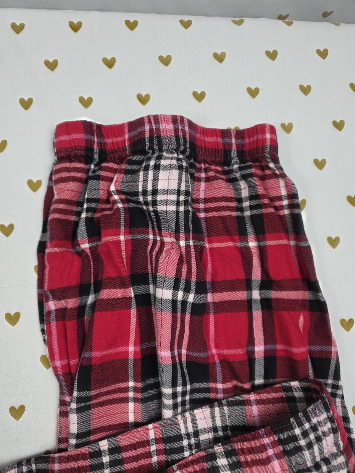 Victorias Secret Red Plaid Sleep Pants Pajama Bottoms PJ XXL 2XL