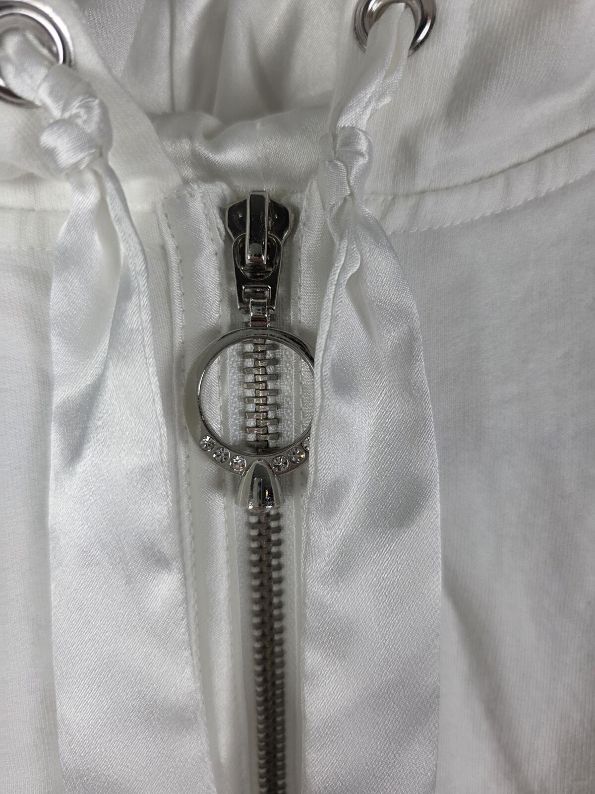 Victorias Secret SEXY LITTLE BRIDE Bridal I DO Ring Pull BLING Jacket Small