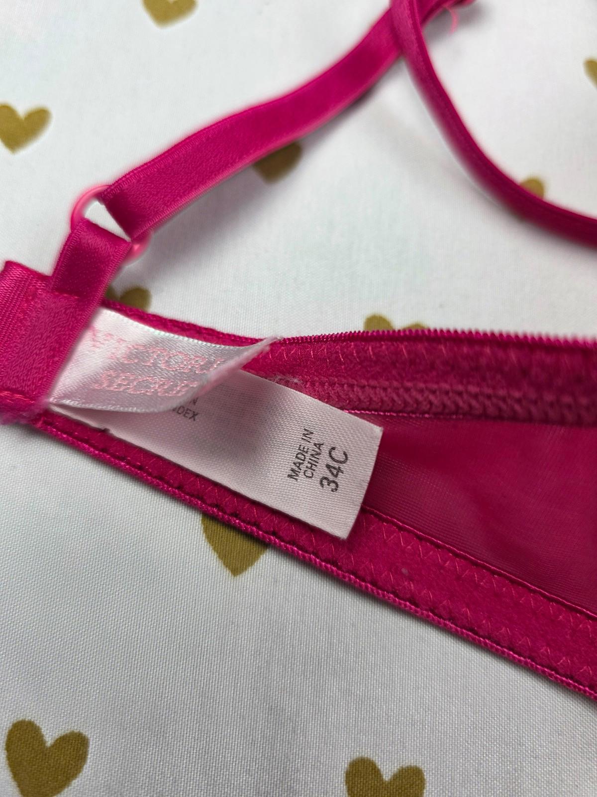Victorias Secret lot of 2 Vintage y2k bras 34C adjustable multiway & padded