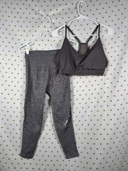 Victorias secret pink sports bra & leggings lot small mesh netted