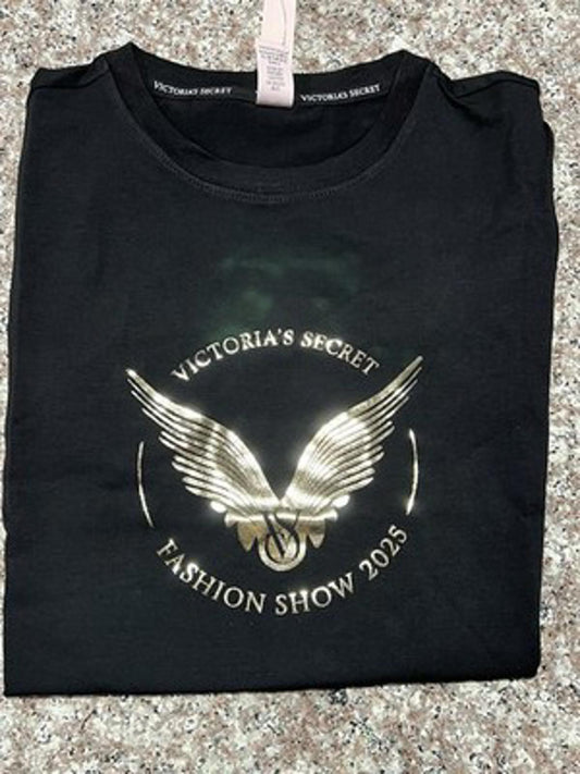 Victorias Secret Angel Essentials stretch Fashion Show 2025 Tee shirt medium NEW
